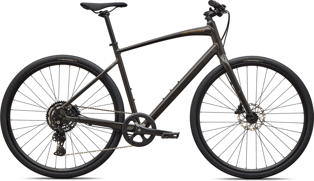 Specialized Sirrus X 2.0 2027 - Gloss Metallic Obsidian / Burnt Gold