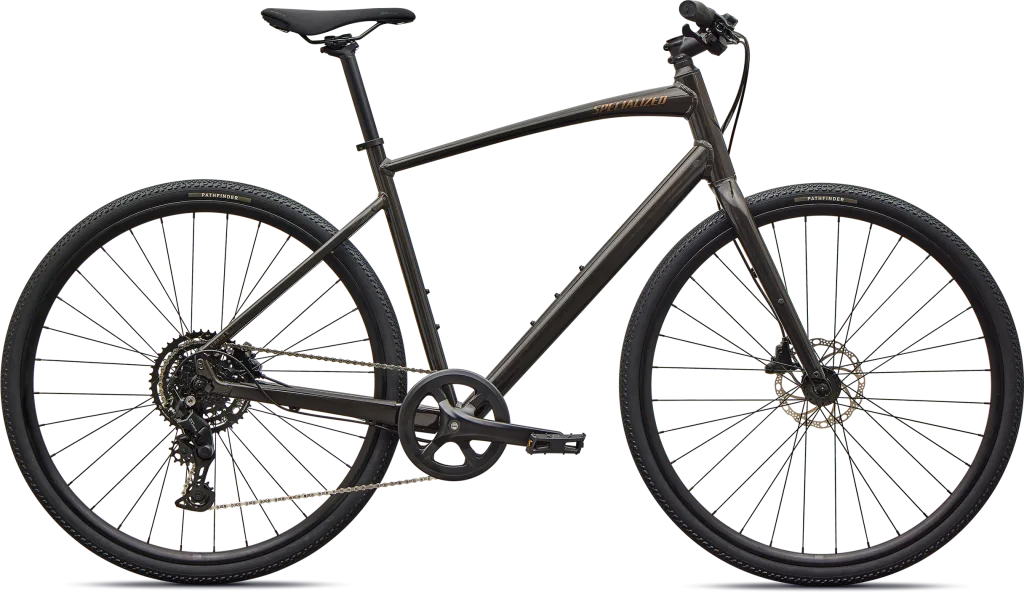 Specialized Sirrus X 2.0 2027 - Gloss Metallic Obsidian / Burnt Gold