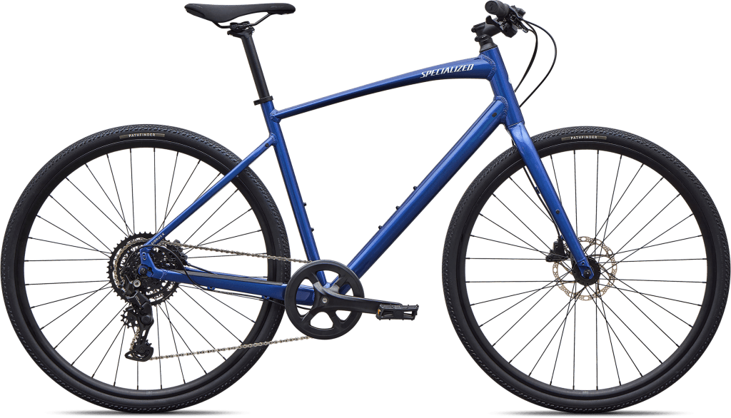 Specialized Sirrus X 2.0 2027 - Gloss Pacific Blue / Metallic White