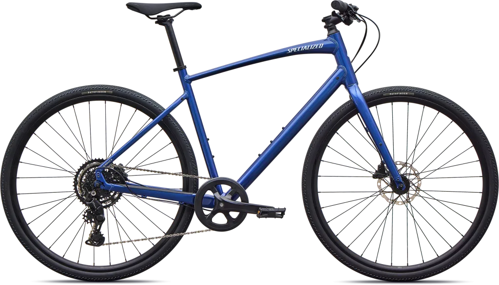 Specialized Sirrus X 2.0 2027 - Gloss Pacific Blue / Metallic White