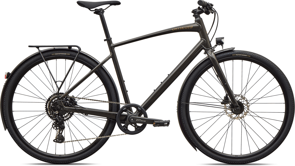 Specialized Sirrus X 2.0 EQ 2027 - Gloss Metallic Obsidian / Burnt Gold
