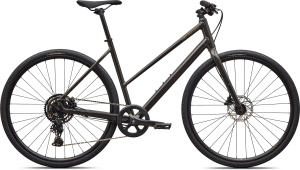 Specialized Sirrus X 2.0 Step-Through 2027 – Gloss Metallic Obsidian / Burnt Gold