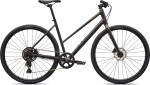 Specialized Sirrus X 2.0 Step-Through 2027 – Gloss Metallic Obsidian / Burnt Gold