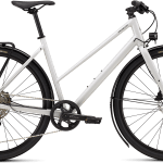 Specialized Sirrus X 3.0 Step-Through EQ 2027 - Gloss Dove Grey / Metallic Pine
