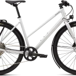 Specialized Sirrus X 3.0 Step-Through EQ 2027 - Gloss Dove Grey / Metallic Pine
