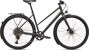 Specialized Sirrus X 3.0 Step-Through EQ 2027 – Satin Metallic Obsidian / Burnt Gold