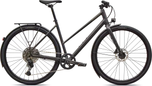 Specialized Sirrus X 3.0 Step-Through EQ 2027 – Satin Metallic Obsidian / Burnt Gold