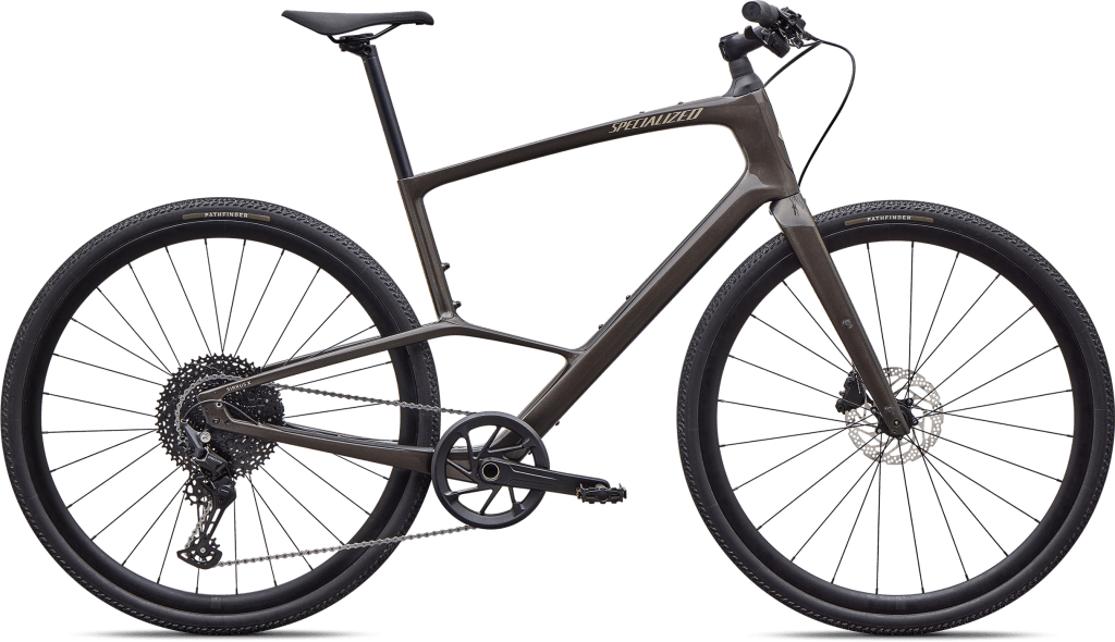 Specialized Sirrus X 5.0 2027 - Gloss Warm Smoke / Sandstone Metallic